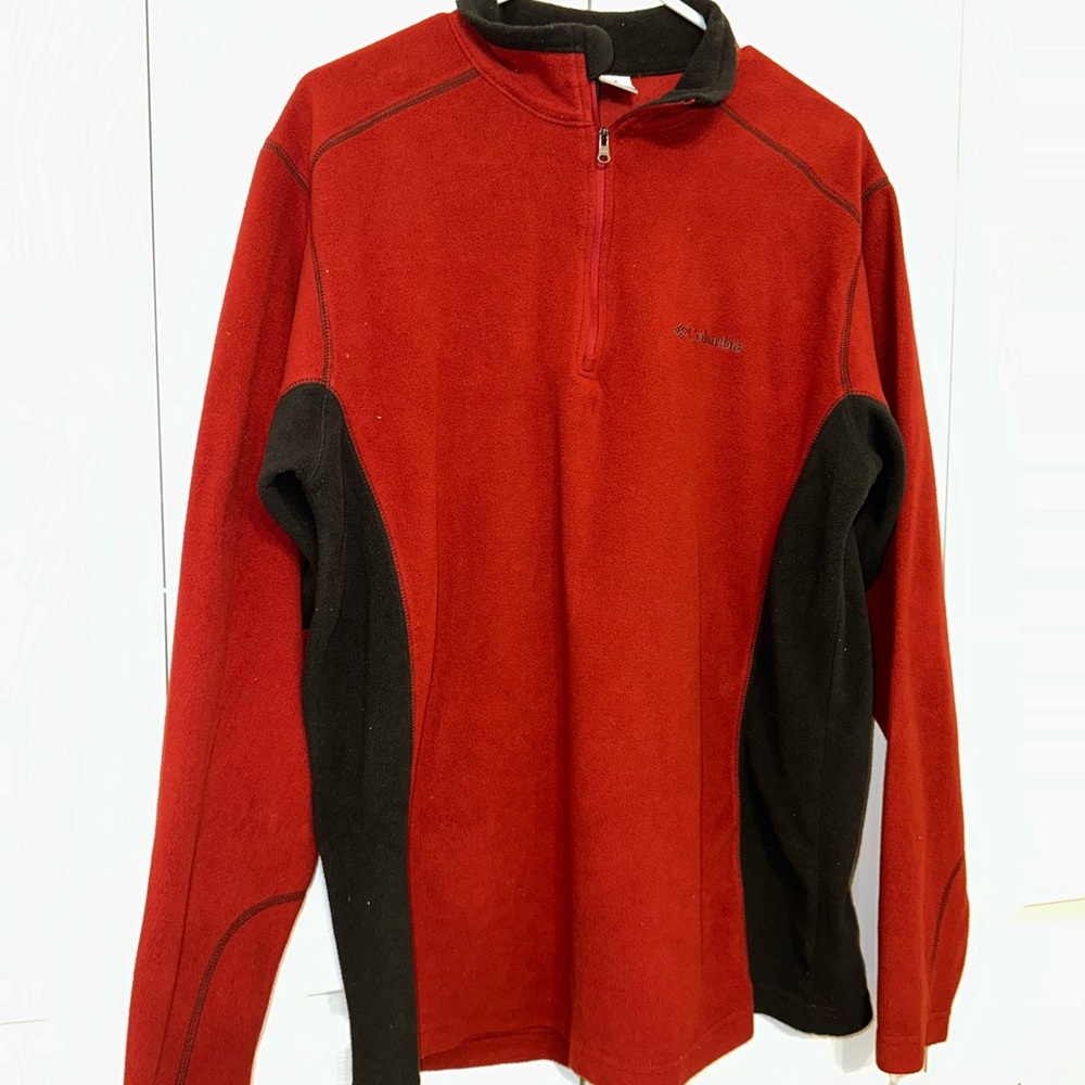 Columbia Red and Black Performance Jacket
